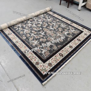 Турецкий Ковер Для Гостиной Дизайн 30568 Синий