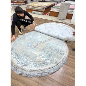 Круглый Современный  Ковер Дизайн 30676