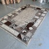 Ковер Лайт Карпет Дизайн 30407 Бежево-Коричневый