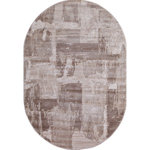 Ковер Armina 03710A BROWN / BROWN Овал